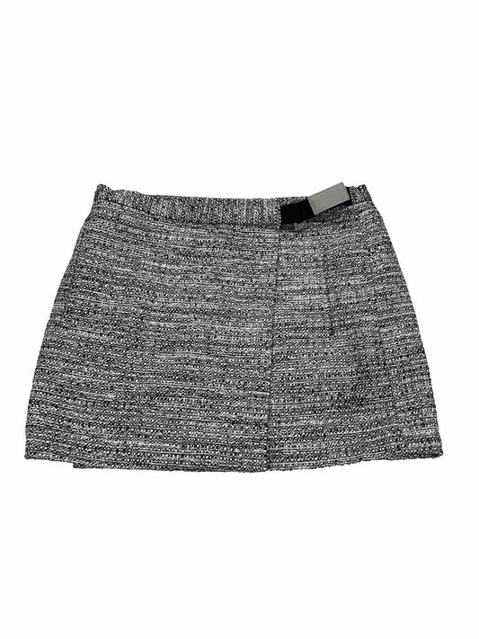 Diane Von Furstenberg Women's Gray Lined Wrap Skirt - 2