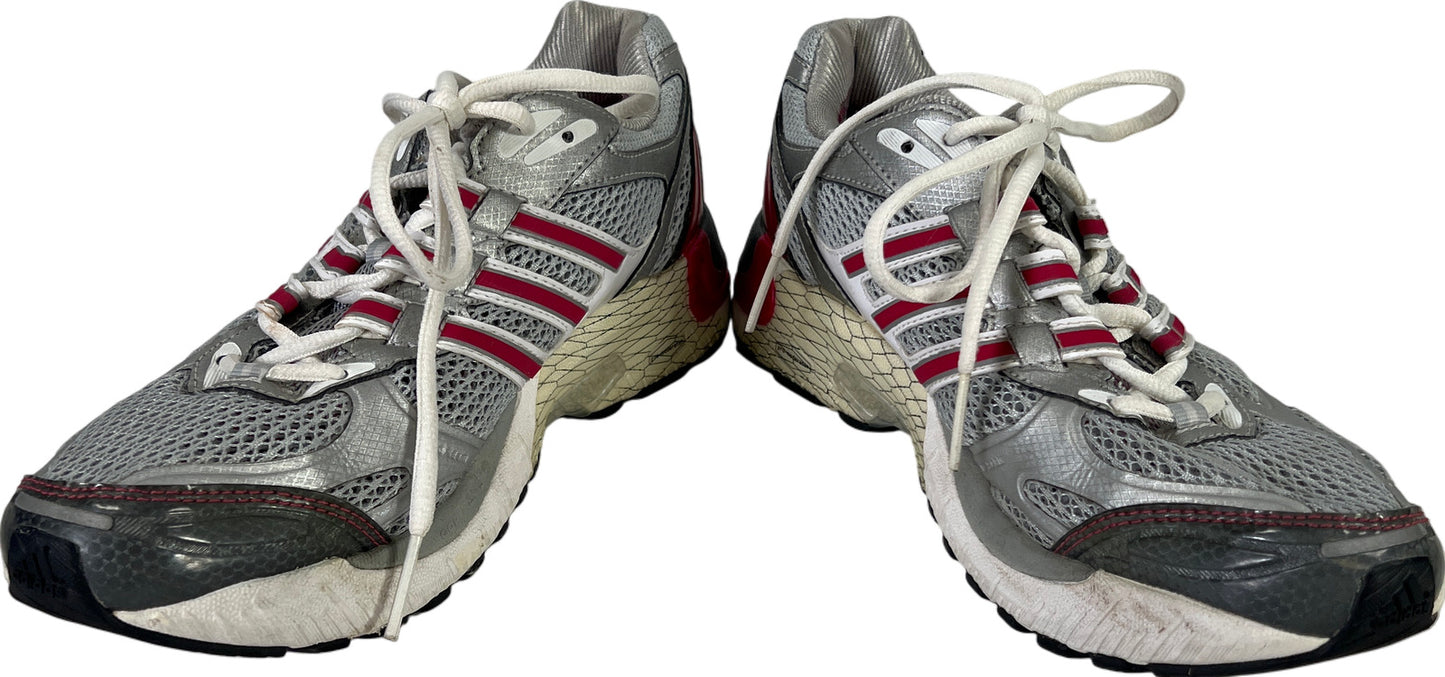 Adidas Women’s Gray Retro Supernova Sequence Running Shoes - 9