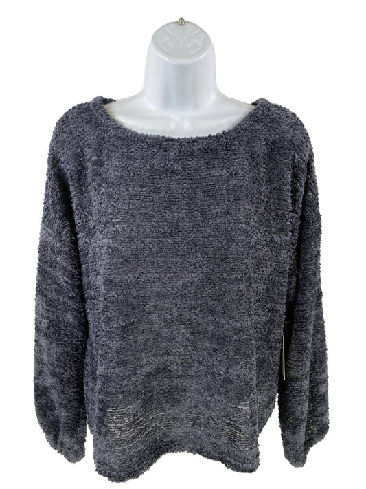 NEW Lauren Conrad Women's Blue Knit Long Sleeve Sweater - S