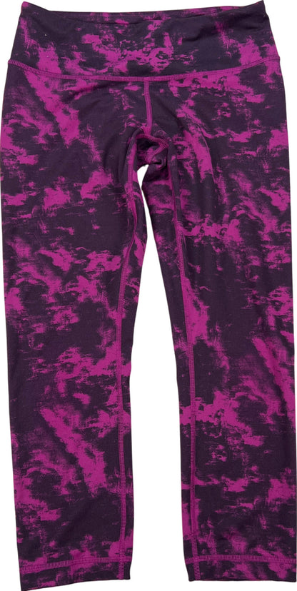 Lululemon Women’s Purple Wunder Under Crop Leggings - 6