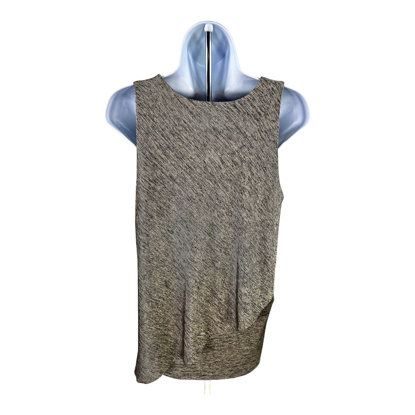 White House Black Market Women’s Beige Asymmetrical Tank Top - M