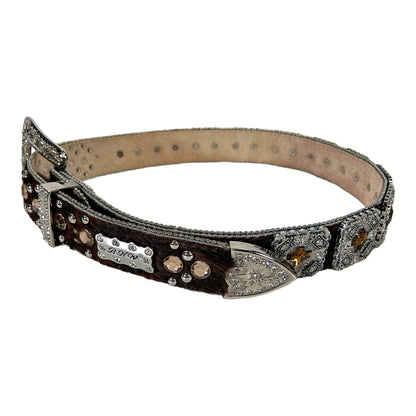 BHW Women’s Cowgirl Rhinestone Large Belt - M