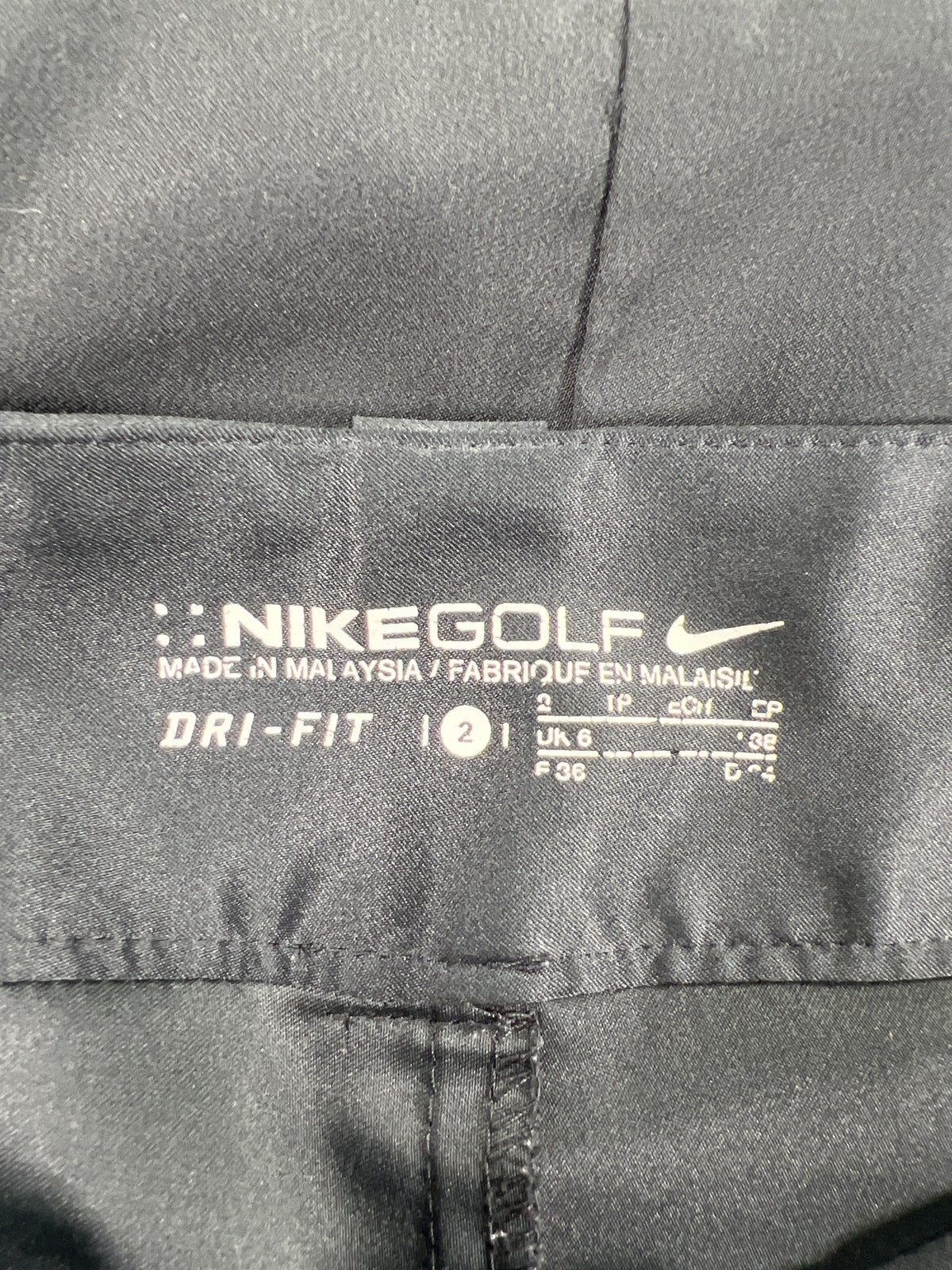 Nike Golf Women’s Black Dri-Fit Golf Lined Skort - 2