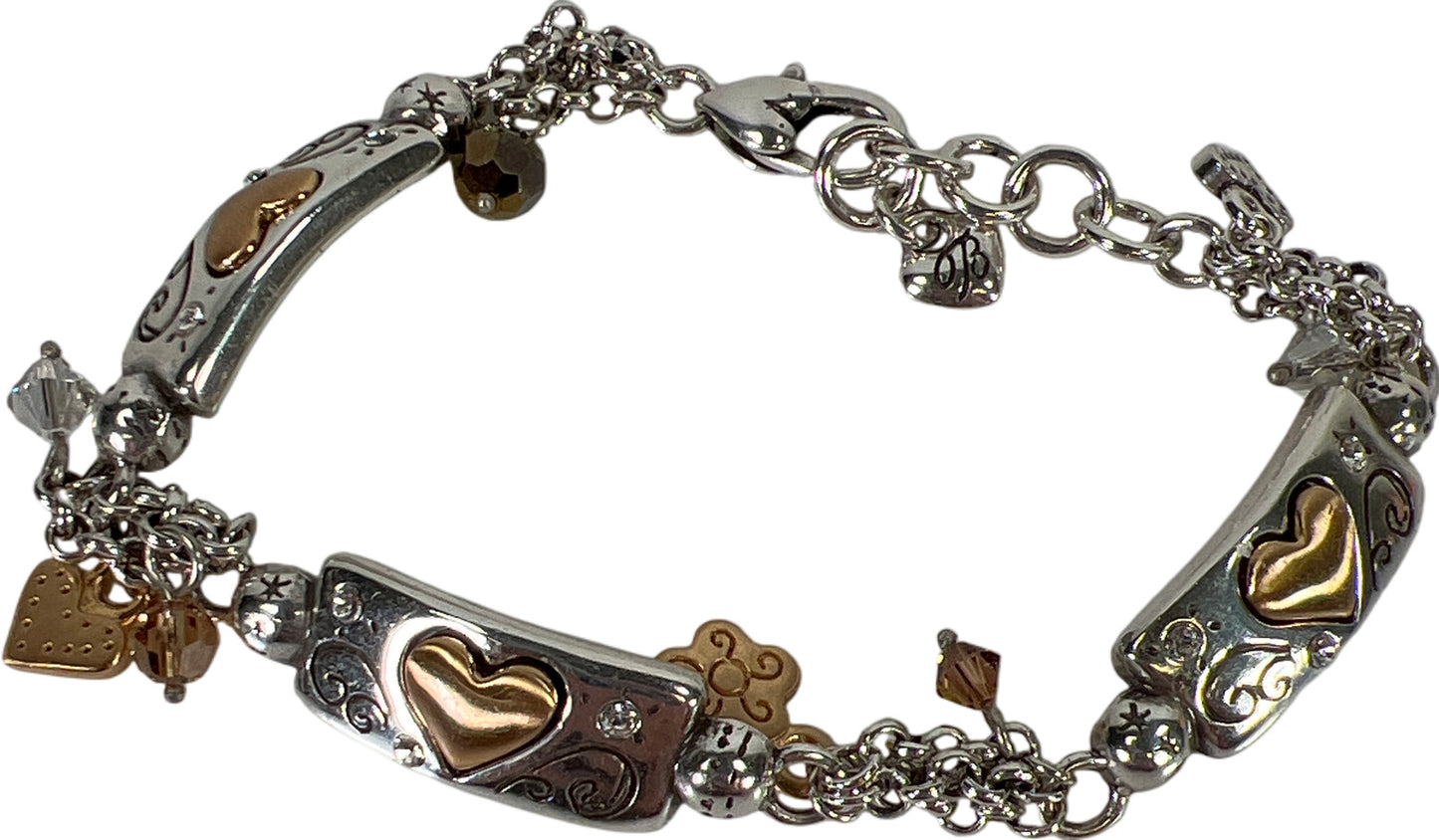 Brighton Women’s Remember Your Heart Charm Bracelet