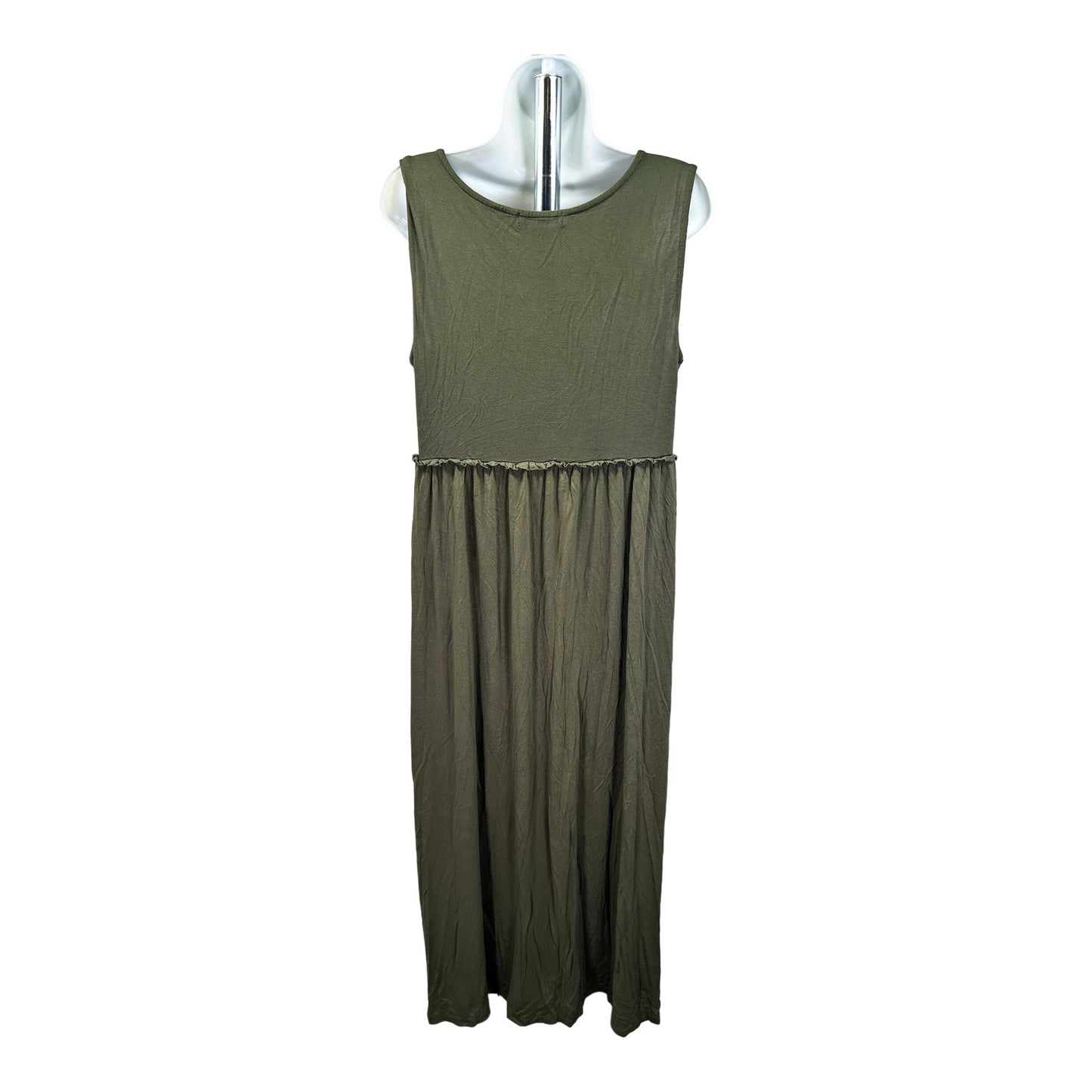 Coldwater Creek Women’s Green Sleeveless Long Maxi Dress - L/14