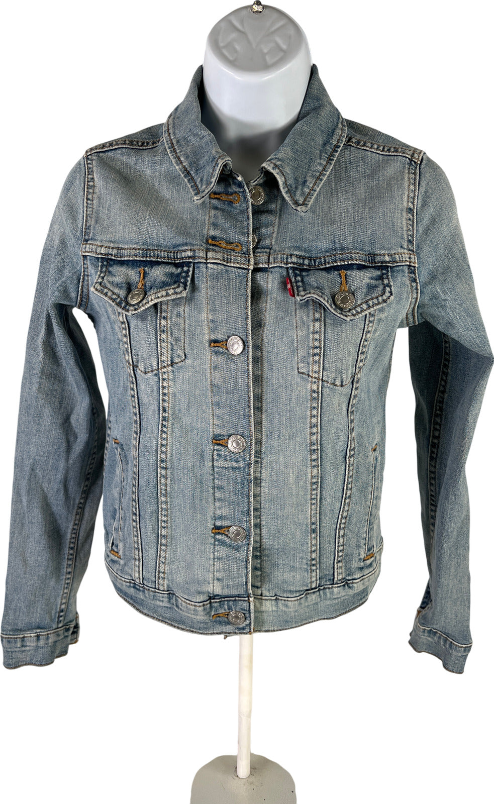 Levi’s Women’s Light Wash Denim Button Up Jean Jacket - XS