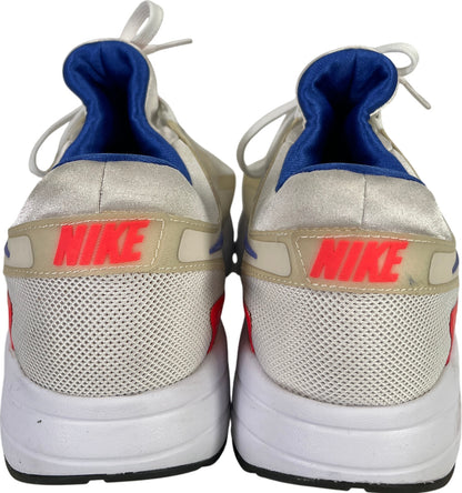 Nike Men’s White Air Max Zero Ultramarine Lace Up Athletic Sneakers - 15