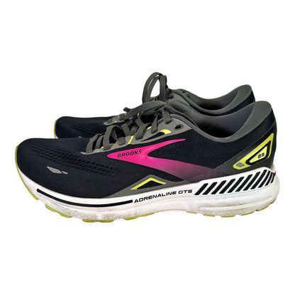 Brooks Womens Dark Blue Adrenaline GTS Lace Up Athletic Running Sneakers -10Wide