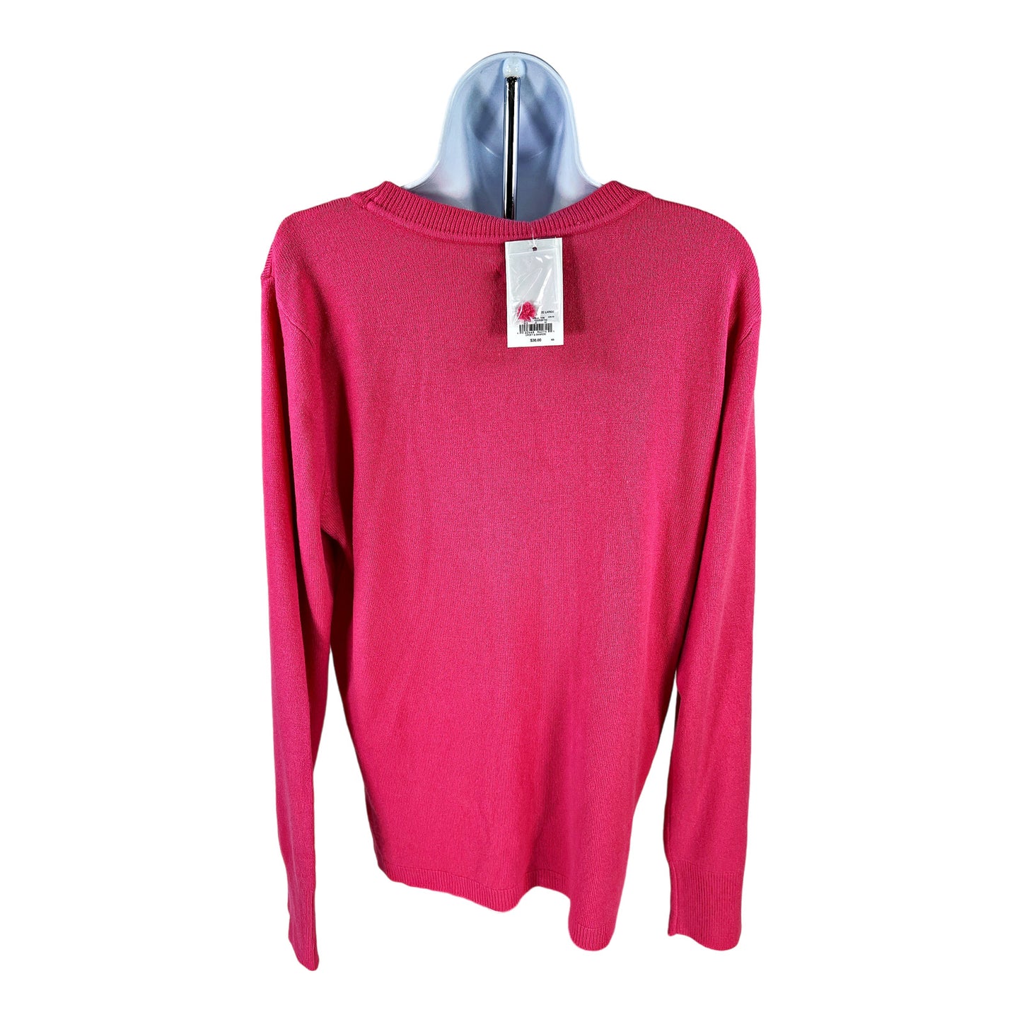 NEW Croft and Barrow Women’s Pink Long Sleeve Sweater - L