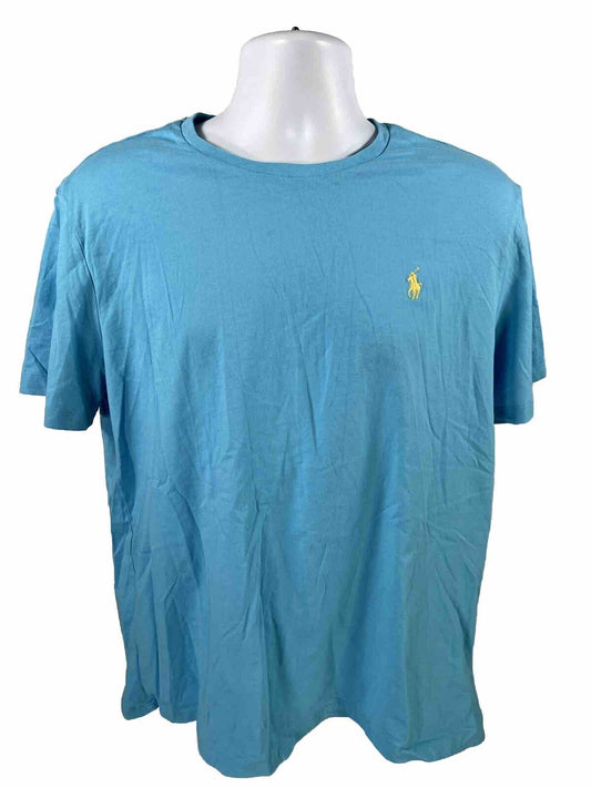 POLO Ralph Lauren Men's Blue Short Sleeve T-Shirt - L