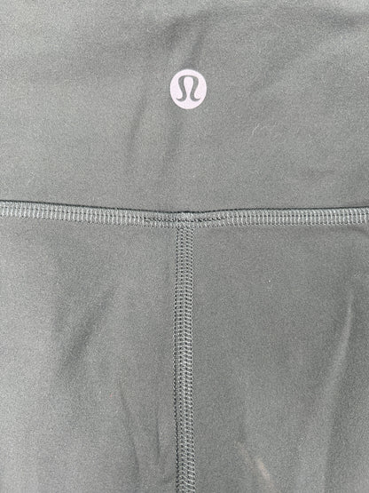 Lululemon Womens Green Smoked Spruce Groove High Rise Split Hem Flare Pants - 20