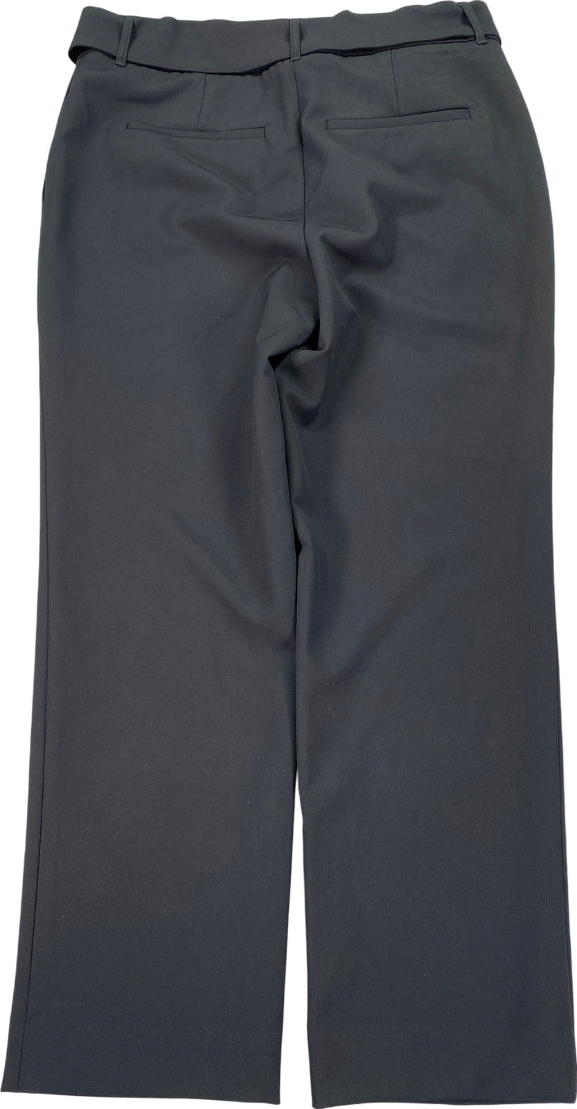 Chico’s Women’s Black Polyester Stretch Tie Front Pants - 00/US 2 R