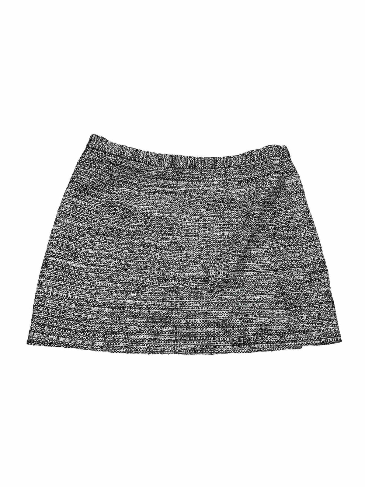 Diane Von Furstenberg Women's Gray Lined Wrap Skirt - 2