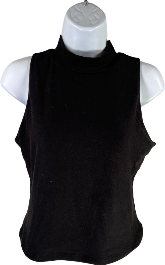 NEW Olive and Oak Women’s Black Sleeveless Cropped Tank Top - L