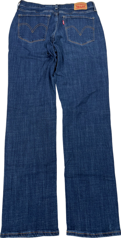 Levis Women’s Dark Wash Classic Straight Denim Jeans - 29