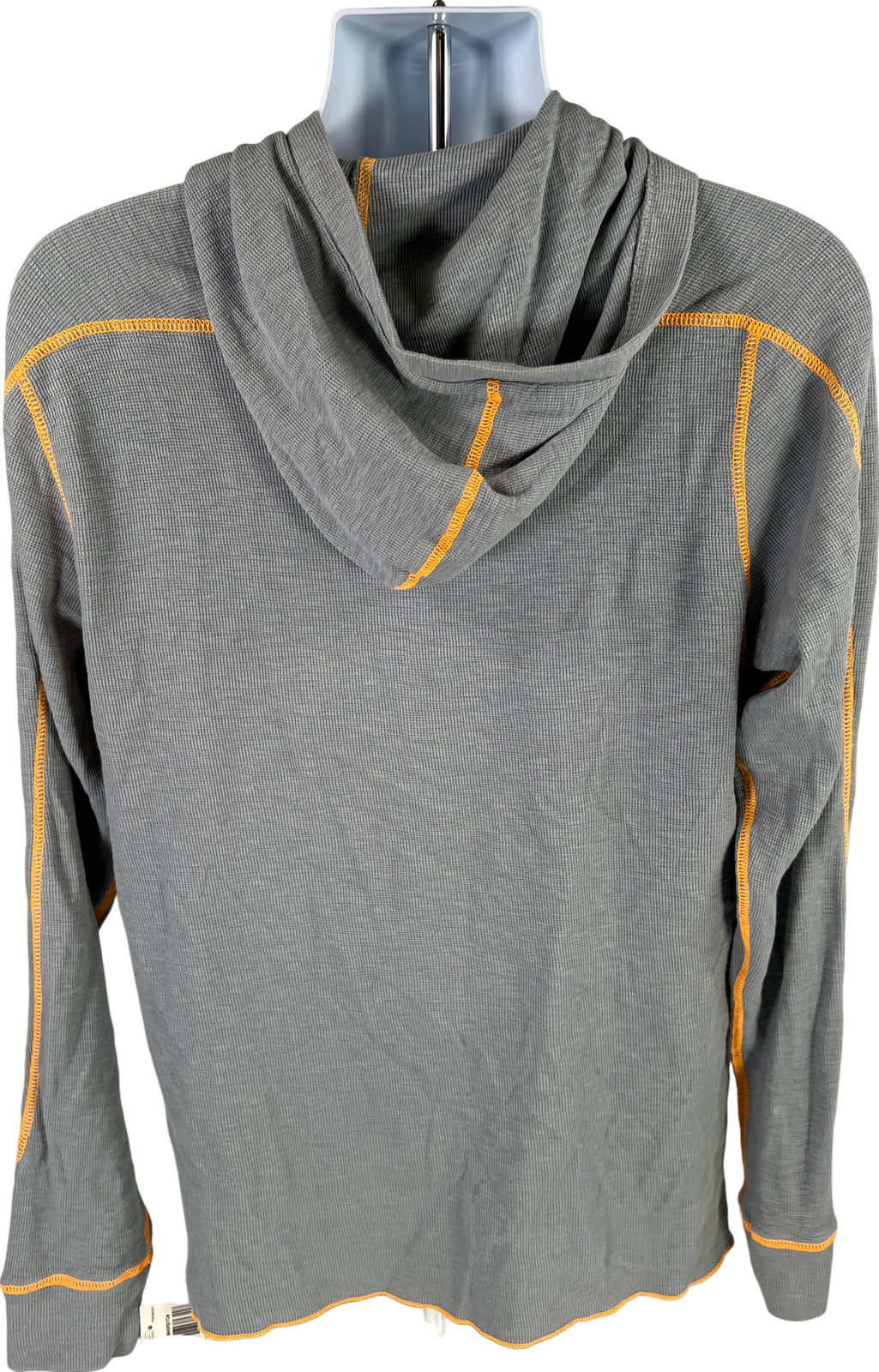 NEW Bar III Men’s Gray Waffle Knit Cotton Hoodie - L