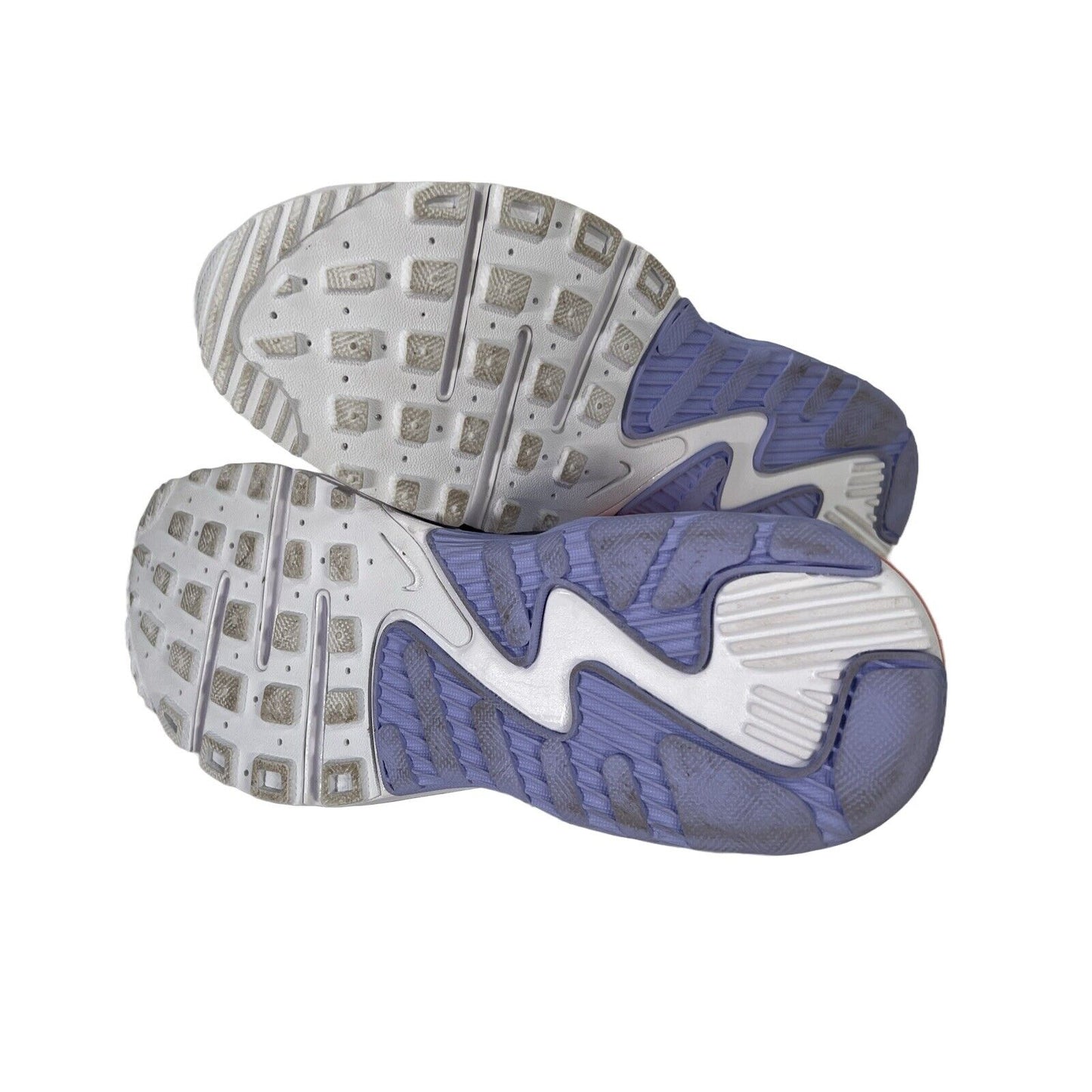 Nike Women's White/Purple Air Max Excee Purple Athletic Sneakers - 7.5