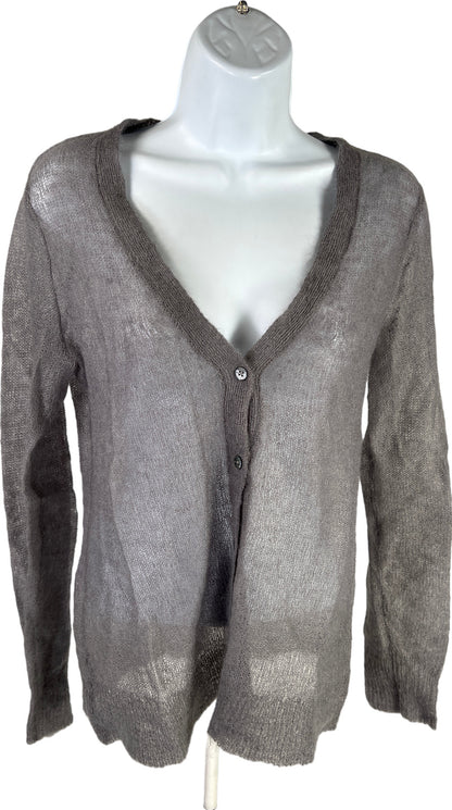 J. Jill Women’s Gray Mohair Blend Cardigan Sweater - XS