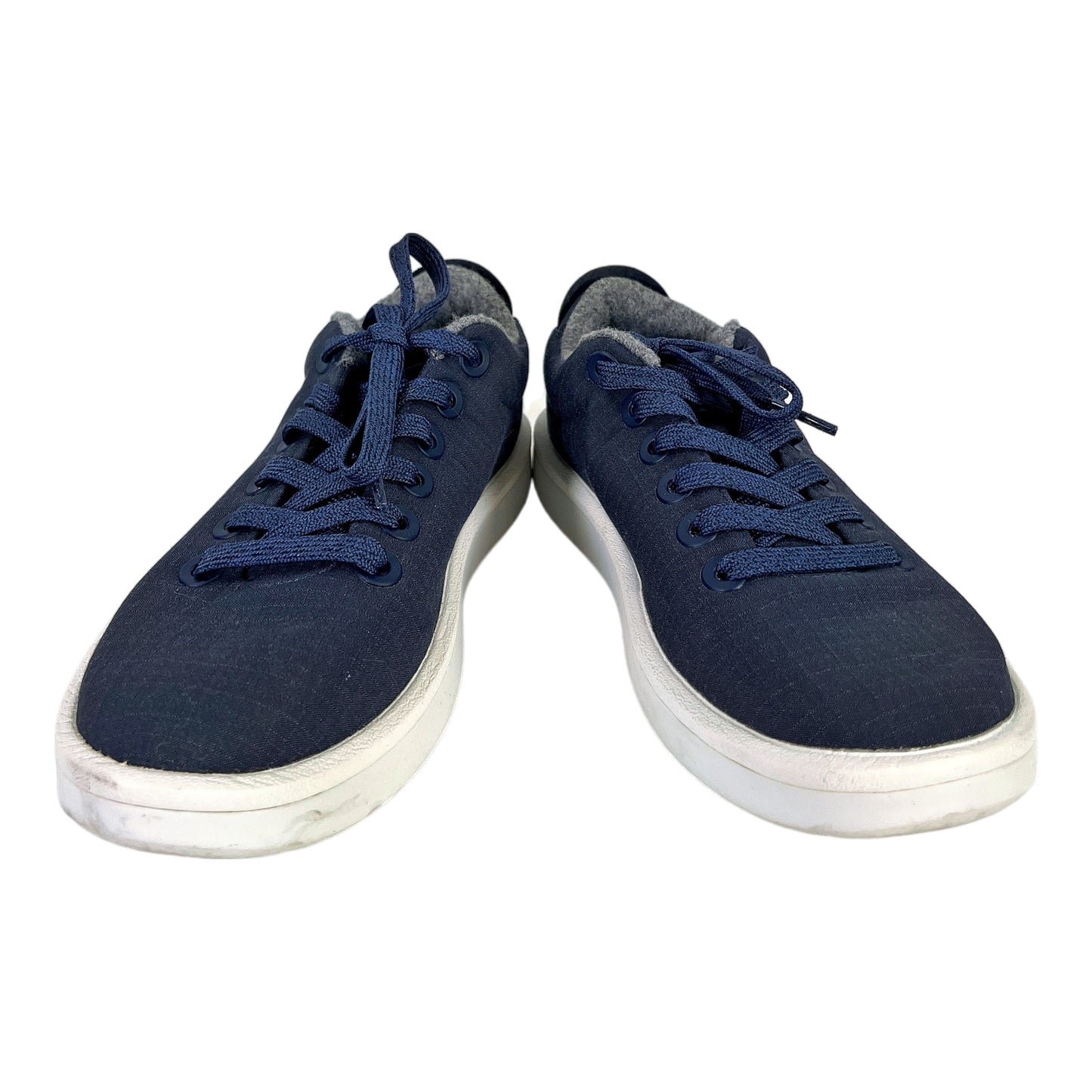 All birds Women’s Blue Wool Piper Lace Up Casual Sneakers - 7