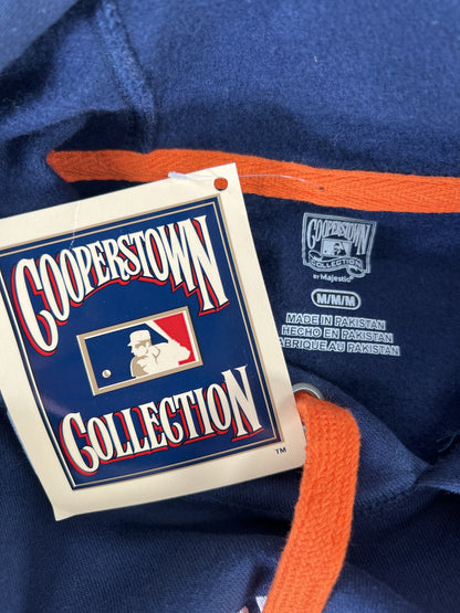 NEW Cooperstown by Majestic Men’s Blue Detroit Tigers Pullover Sweatshirt - M