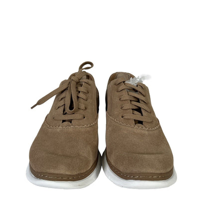 NEW Vionic Women's Brown Taylor Suede Lace Up Comfort Sneakers - 6
