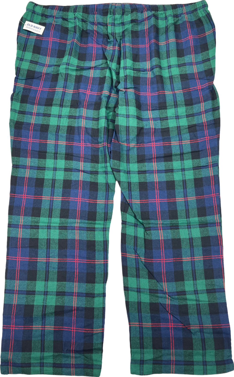 NEW Old Navy Women’s Green Plaid Flannel Pajama Pants - XXL