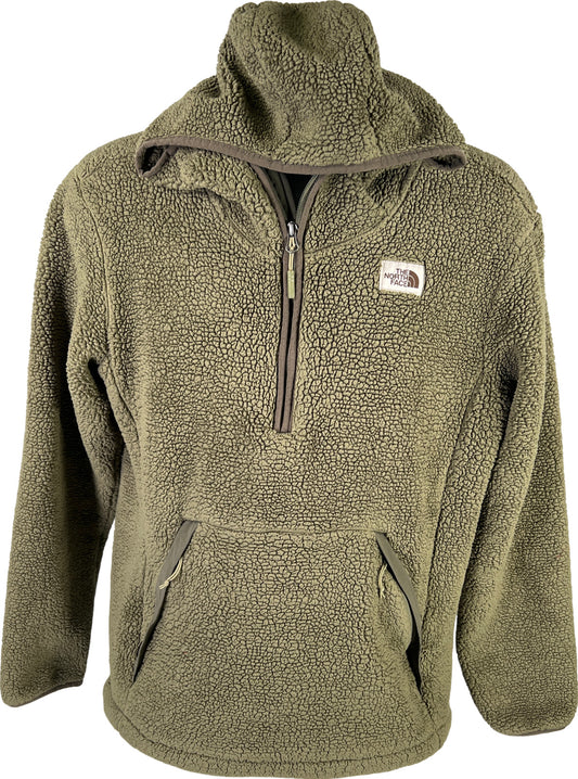 The North Face Men’s Green Campshire Pullover Sherpa Jacket - M