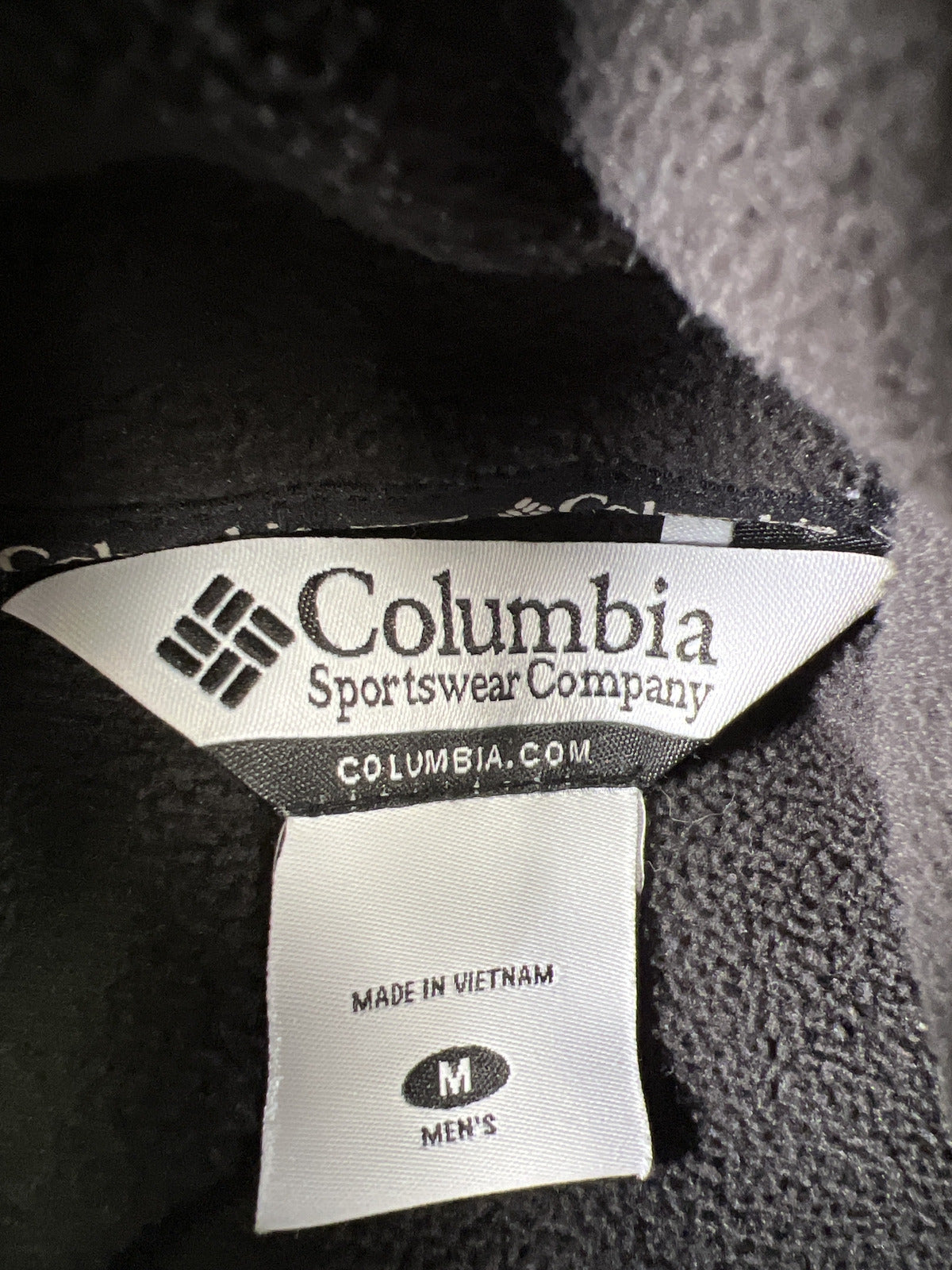 Columbia Men’s Black Michigan State Full Zip Omni Shield Soft Shell Jacket - M