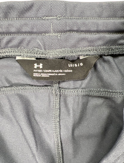 Under Armour Men’s Gray Slim Fit Athletic Pants with Zipper Legs - L