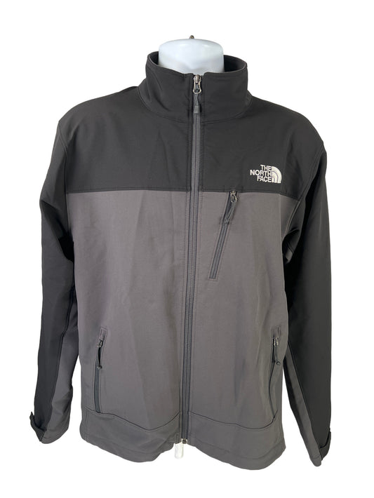 The North Face Men’s Black Full Zip Softshell Midweight Jacket - M