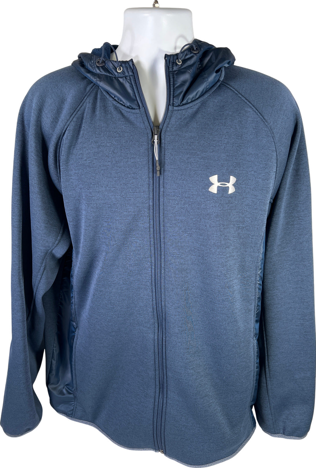 Under Armour Men’s Blue Storm Fleece Lined Full Zip Sweatshirt - XL