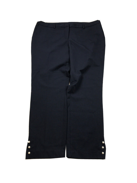 NEW Cynthia Rowley Women's Blue Straight Leg Dress Pants - 14