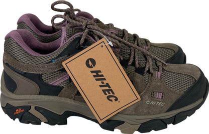 NEW Hi-Tec Women’s Brown/Black Suede Lace Up Hiking Shoes - 9