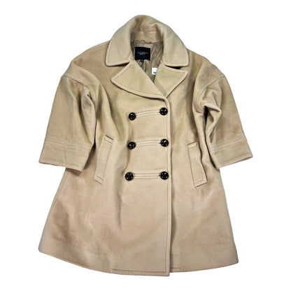 Talbots Women’s Beige Wool Pea Coat - 10