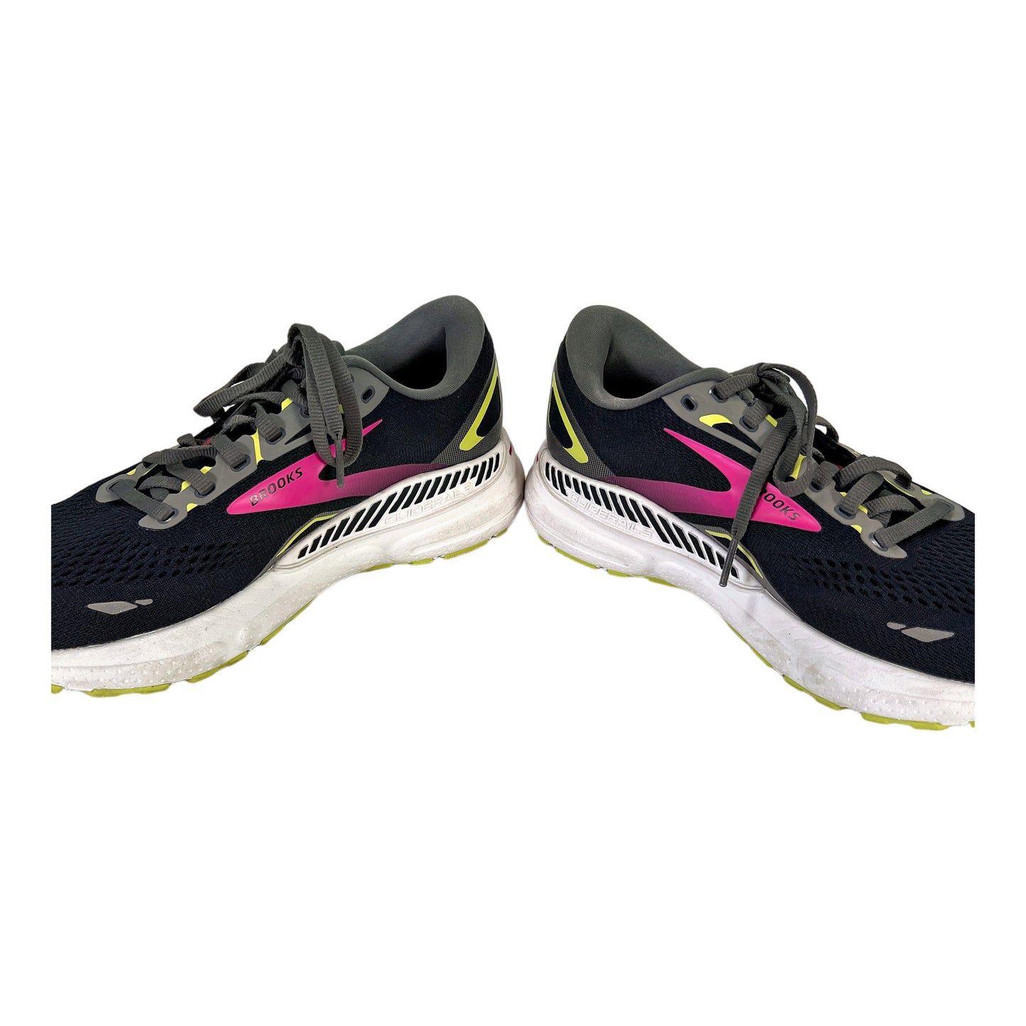 Brooks Womens Dark Blue Adrenaline GTS Lace Up Athletic Running Sneakers -10Wide