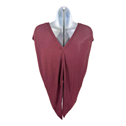 Athleta Women’s Burgundy Nayarit Sleeveless Tie BackTank Top - XL