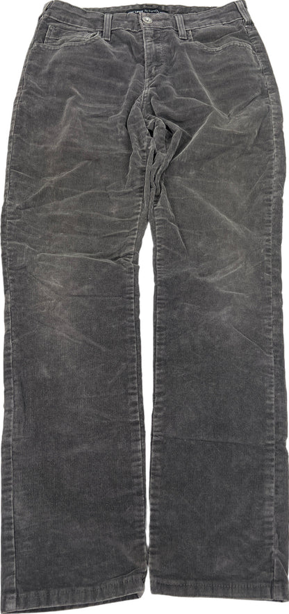 Levi’s Women’s Gray Mid Rise Corduroy Pants - 8