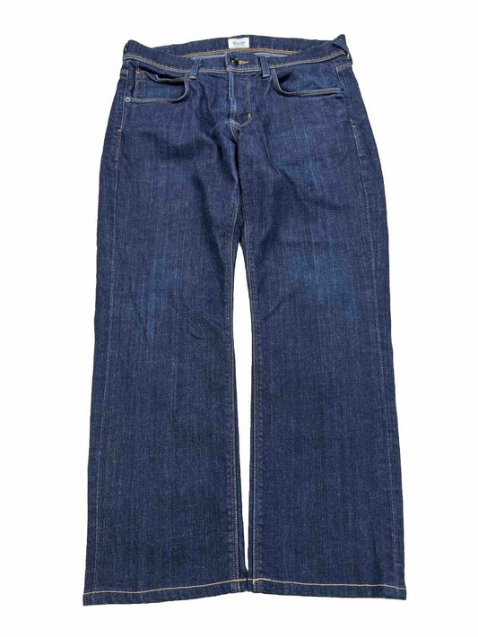 Hudson Men's Dark Wash Harper 5 Pocket Straight Jeans - 32