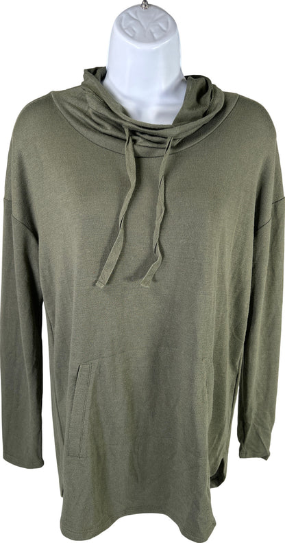 Banana Republic Women’s Green Luxespun Thin Knit Sweatshirt - XS