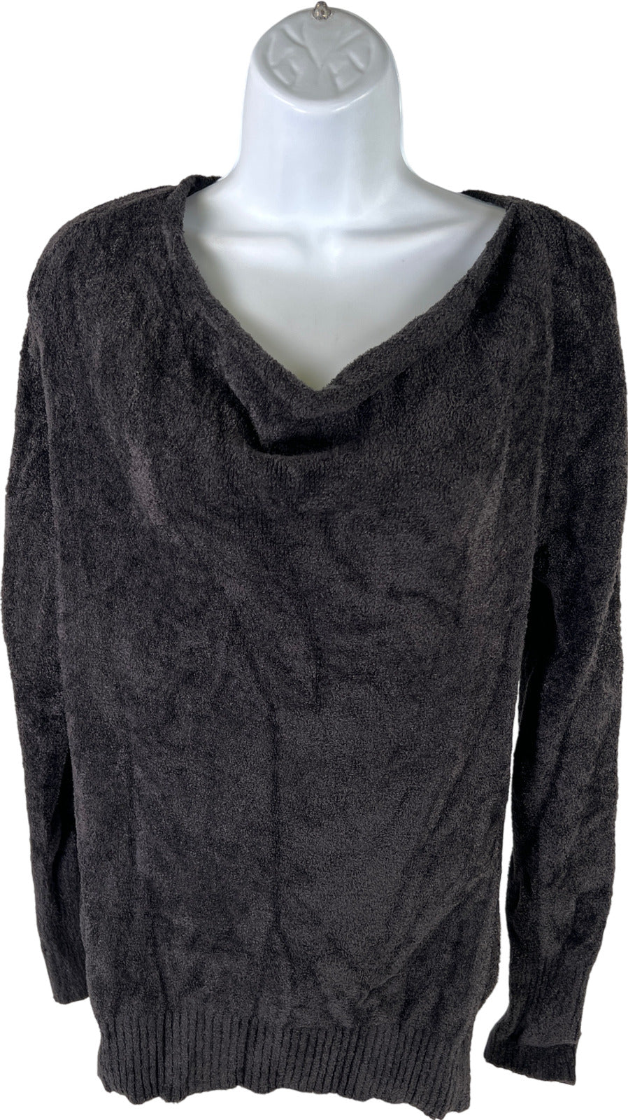 Athleta Women’s Black Cuddle Up Cozy Pullover Sweater - M