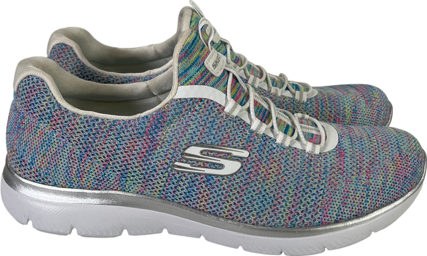 Hers Women’s Multi-Color Memory Foam Empire Game On Sneakers - 8