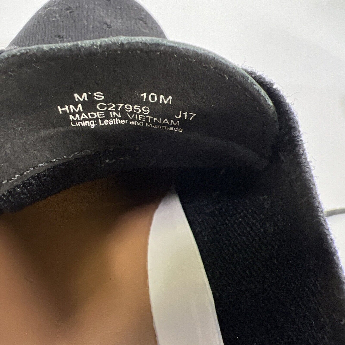 Cole Haan Men's Black Knit ZeroGrand Wingtip Oxford Dress Shoes - 10