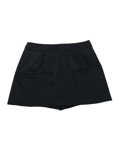 Ann Taylor Women's Black Lined Straight Skort/Skirt - 8