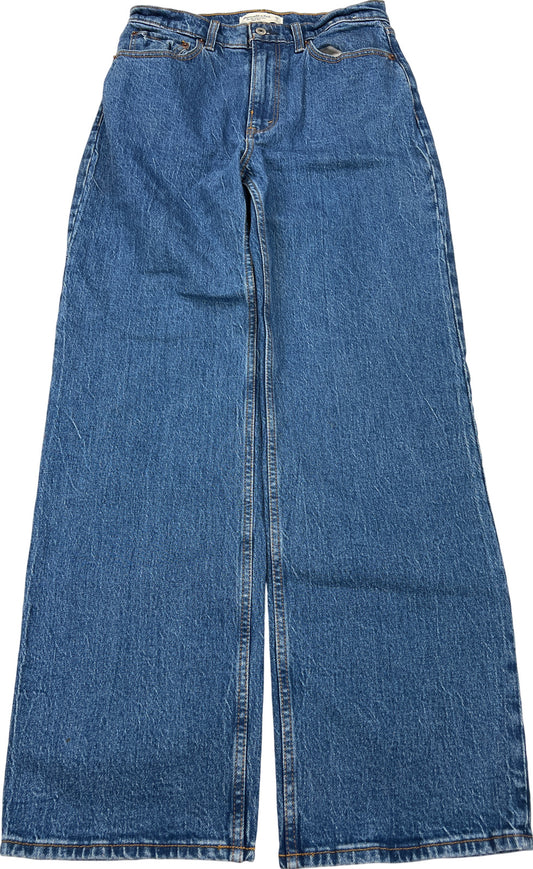 Abercrombie & Fitch Women’s Medium Wash 90s Relaxed Jean High Rise - 6 Regular