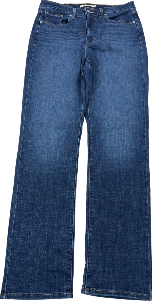 Levis Women’s Dark Wash Classic Straight Denim Jeans - 29