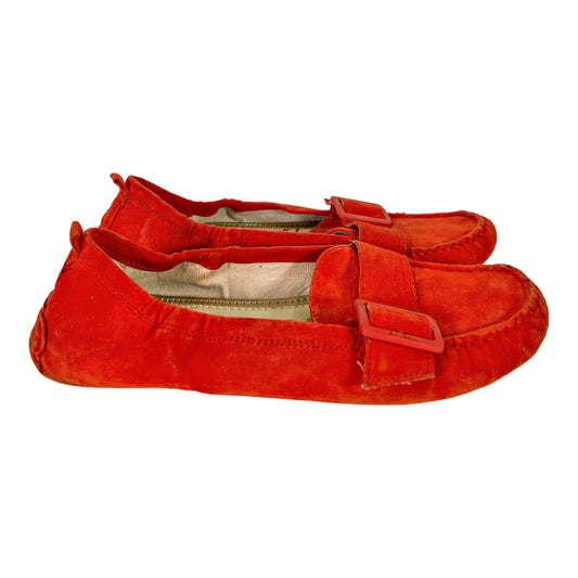 Sam Edelman Women’s Red Suede Folly Loafers - 9