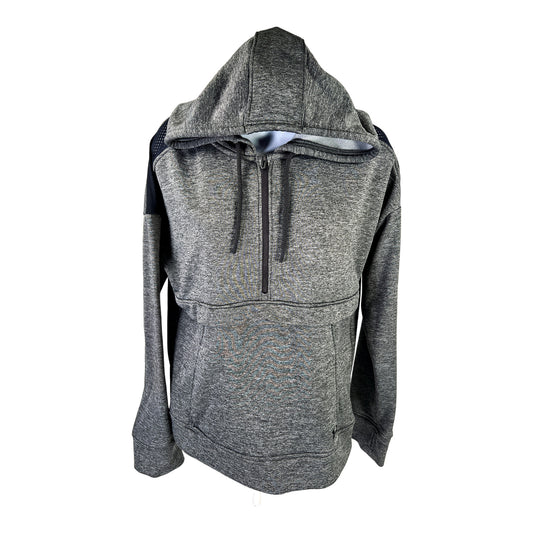 Under Armour Women’s Gray Tech Terry Performance 1/2 Zip Pullover Hoodie - M