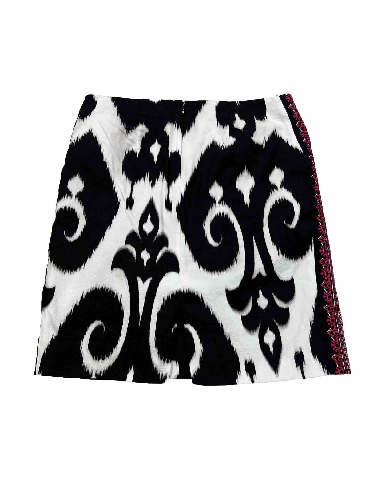 White House Black Market Women's Black Straight Skirt - 6