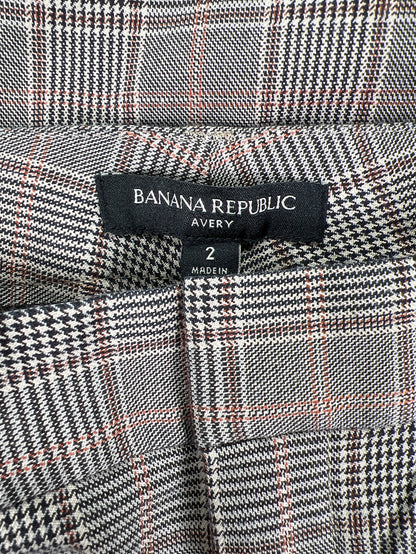 Banana Republic Women’s Brown Plaid Avery Dress Pants - 4