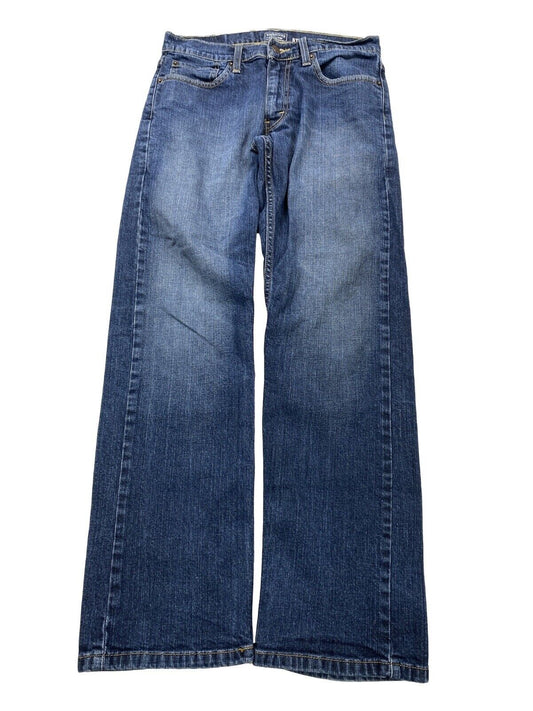 Levi's Signature Men's Dark Wash Straight Leg Jeans - 29x30